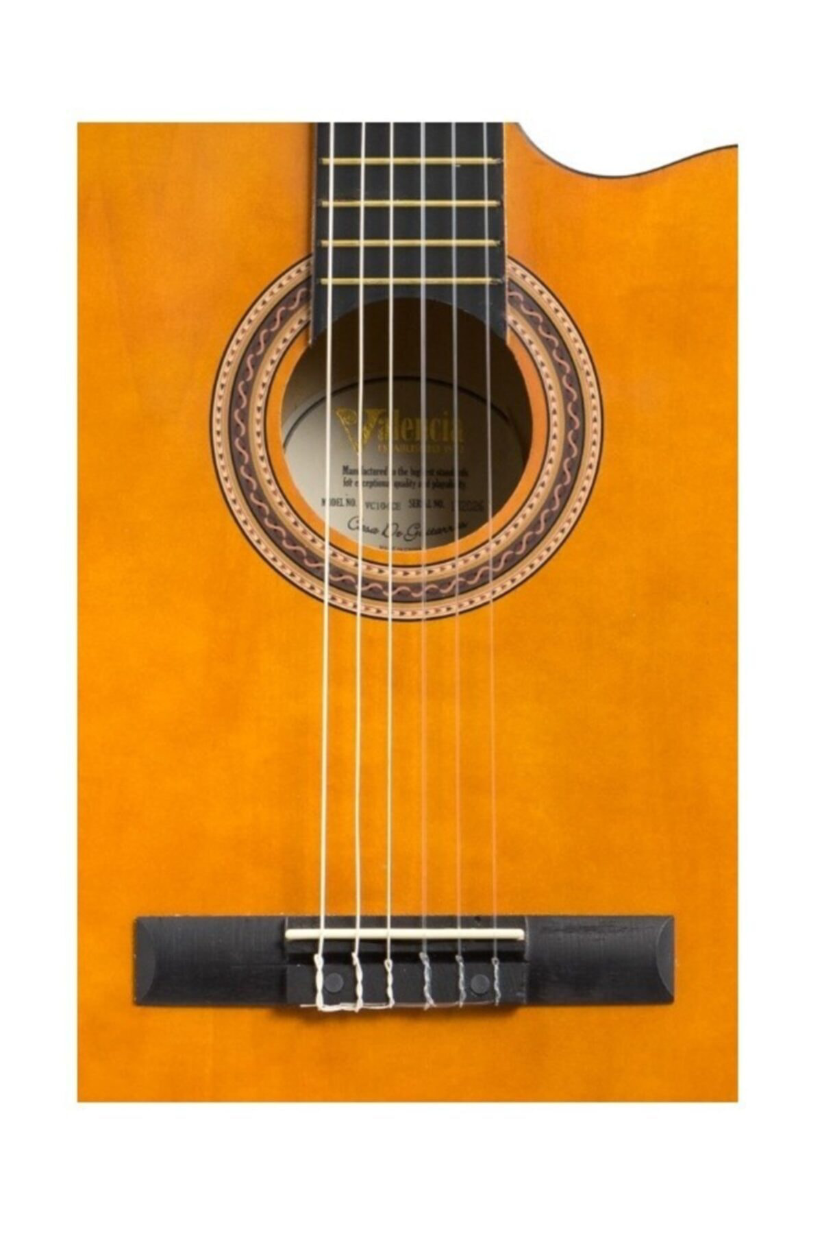 Vc104-tcvt Elektro Klasik Gitar