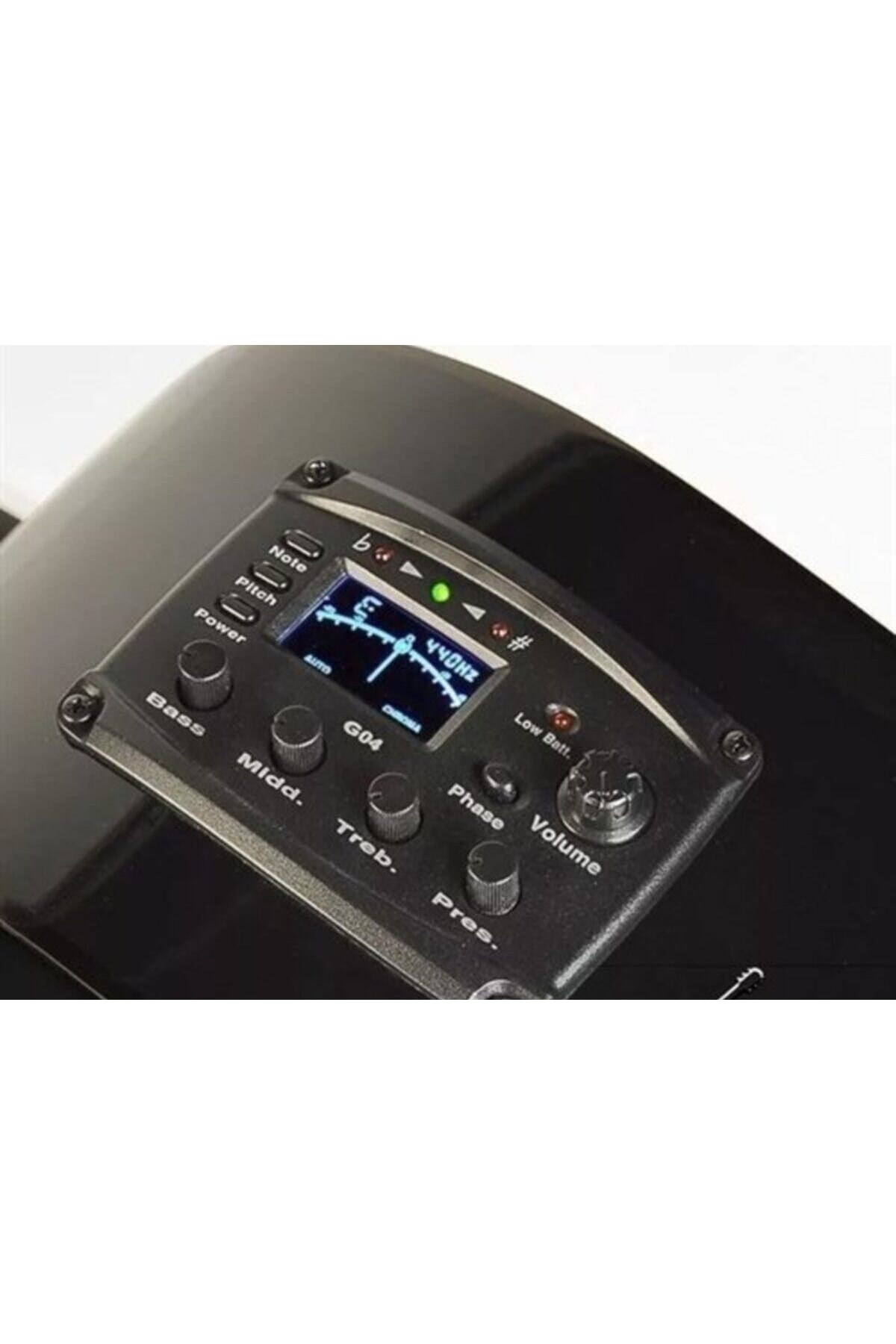 Valencia Vc104cebk Elektro Klasik Gitar Siyah