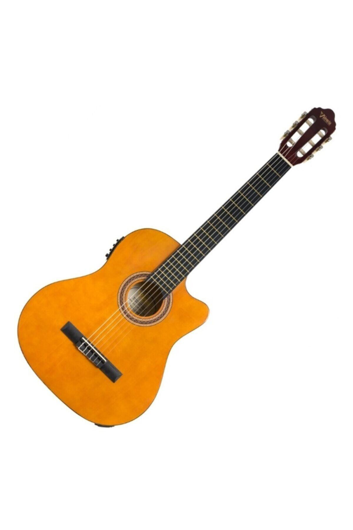 Valencia Vc104tce Elektro Klasik Gitar Sap Çelikli 4/4 Naturel Elektro Kla