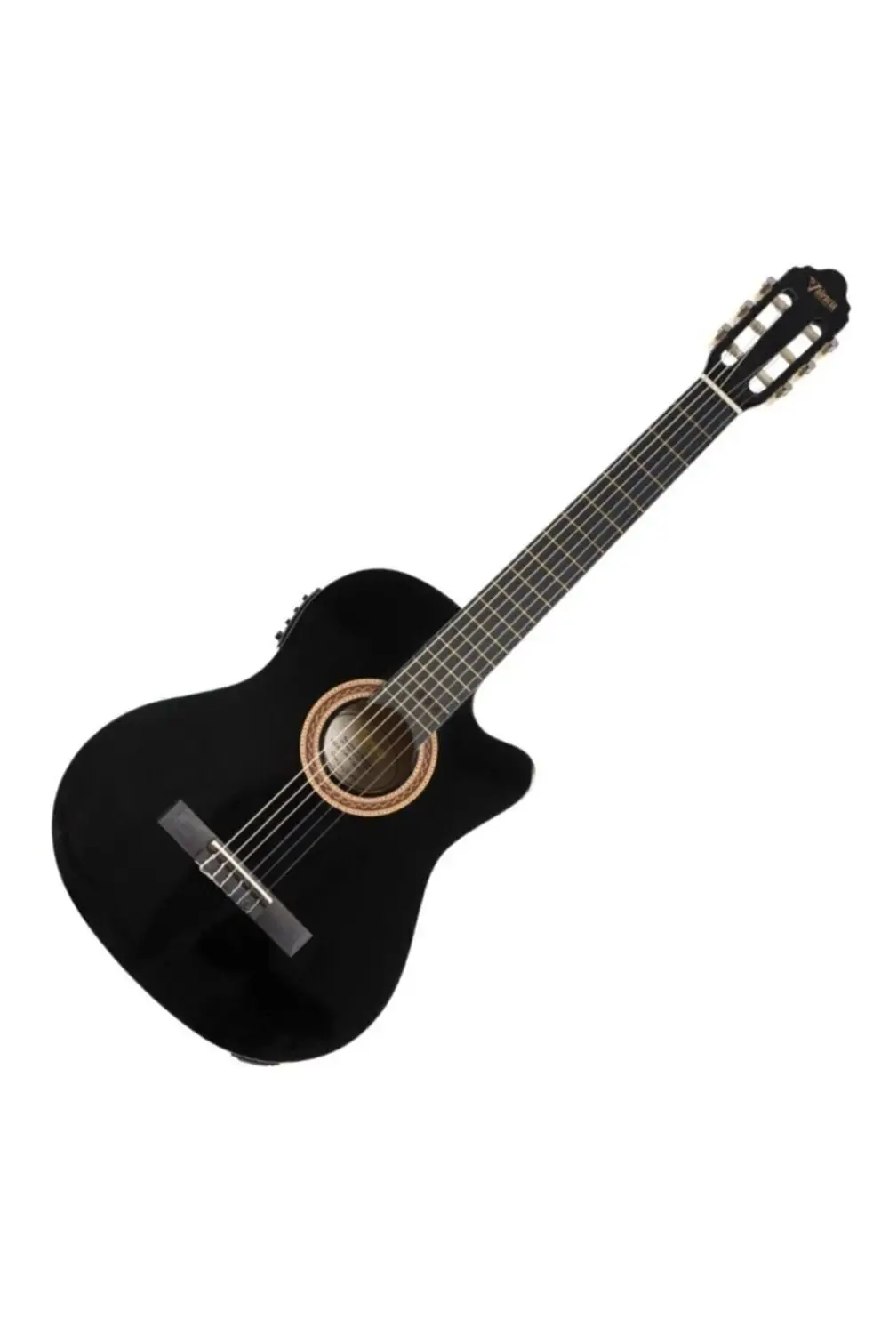 Vc104tcebk Elektro Klasik Gitar Sap Çelikli 4/4 S