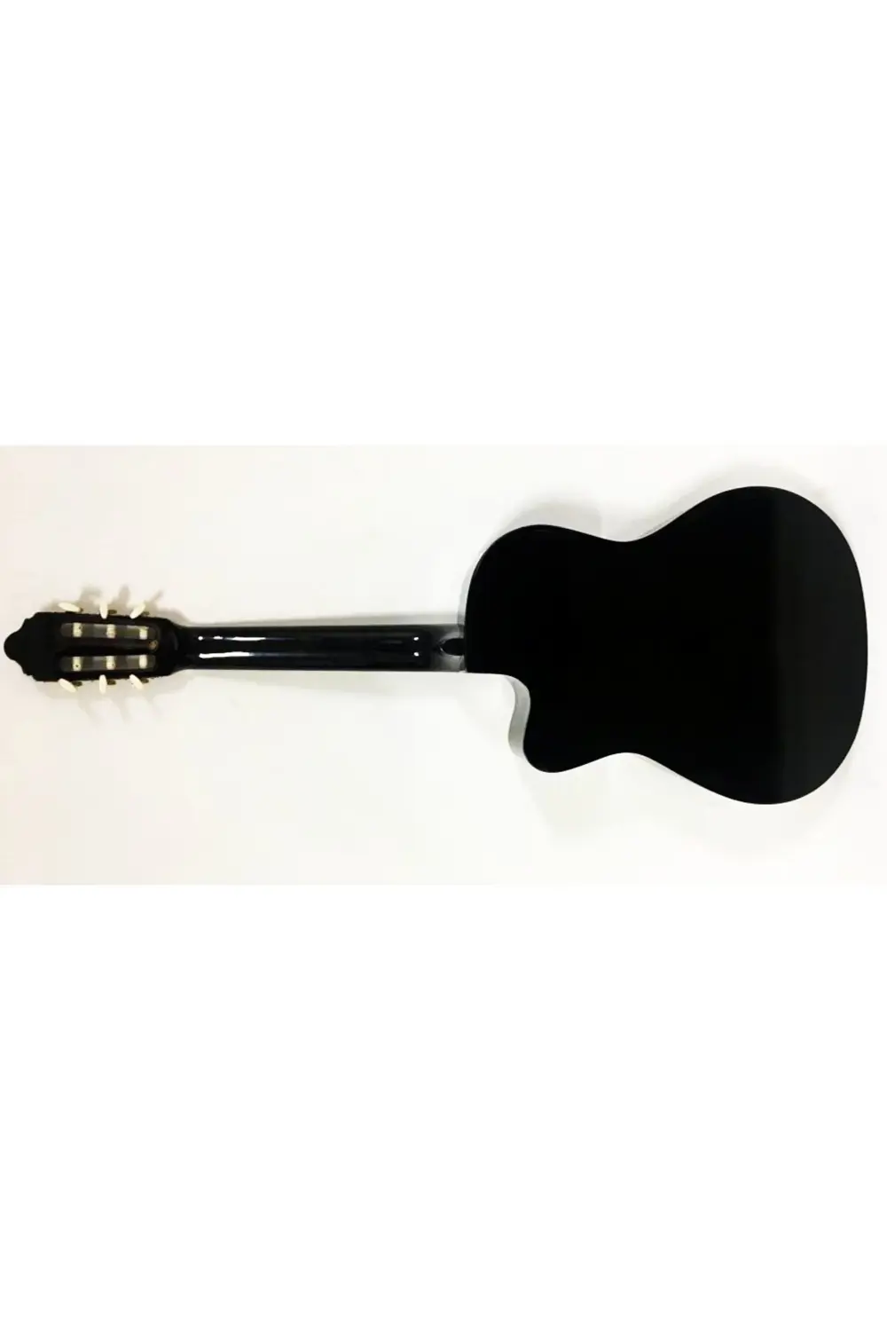 VC104TCVTBK ELEKTRO KLASİK GİTAR 4/4 SAP ÇELİKLİ SİYAH + KILIF +