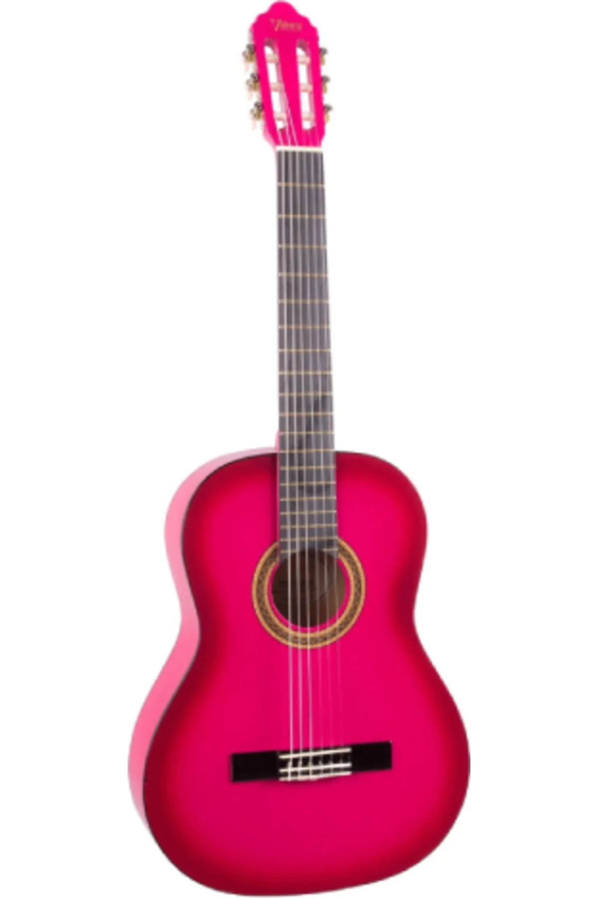 VC104TPKS Klasik Gitar 4/4 Pembe Sunburst