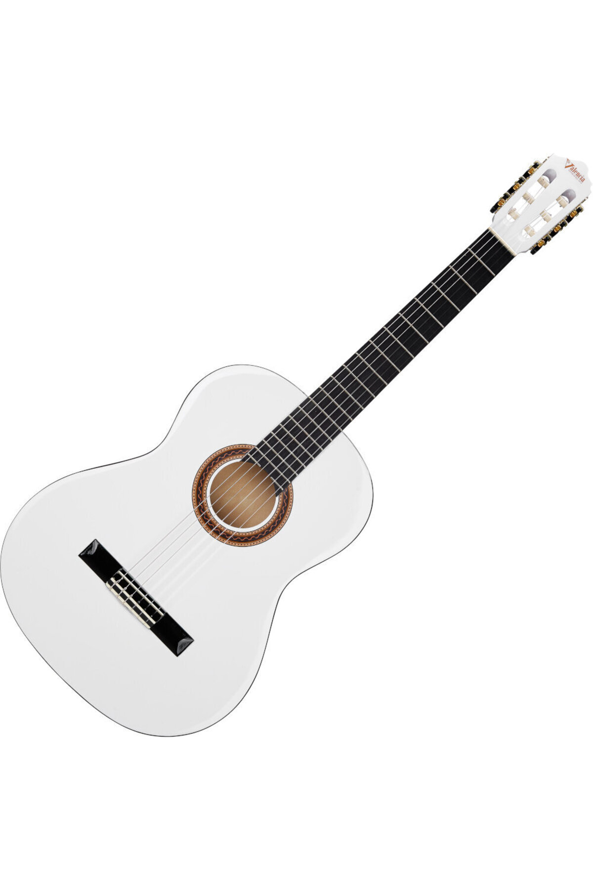 Valencia Vc104twt Klasik Gitar 4/4 Beyaz Sap Çelikli + Kilif + Pena