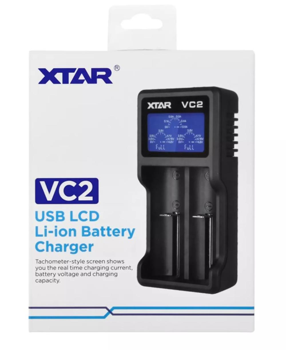 VC2 İkili Li-ion Pil Şarj Cihazı