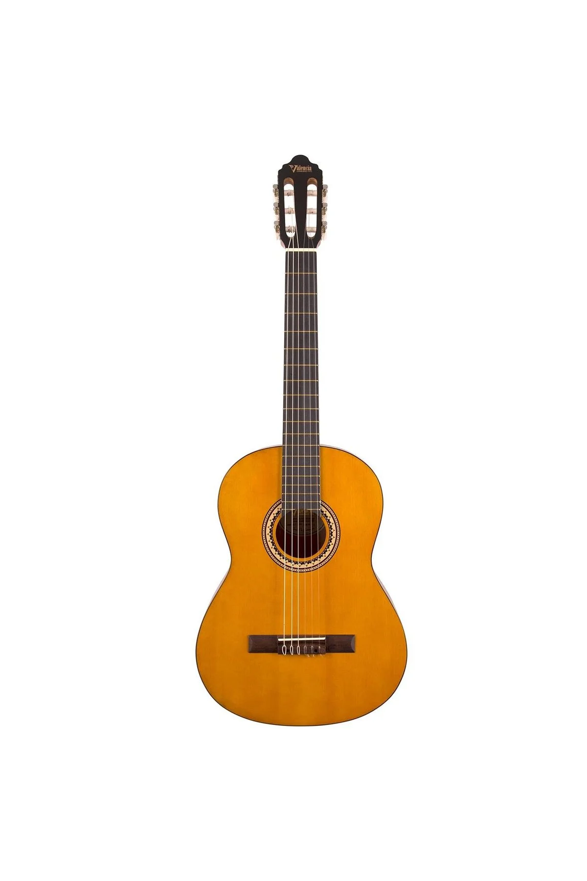VC204 4/4 Tam Boy Klasik Gitar | Naturel Renk, Mat Bitiş, Yetişkin Eğitim ve Başlangıç Sevi