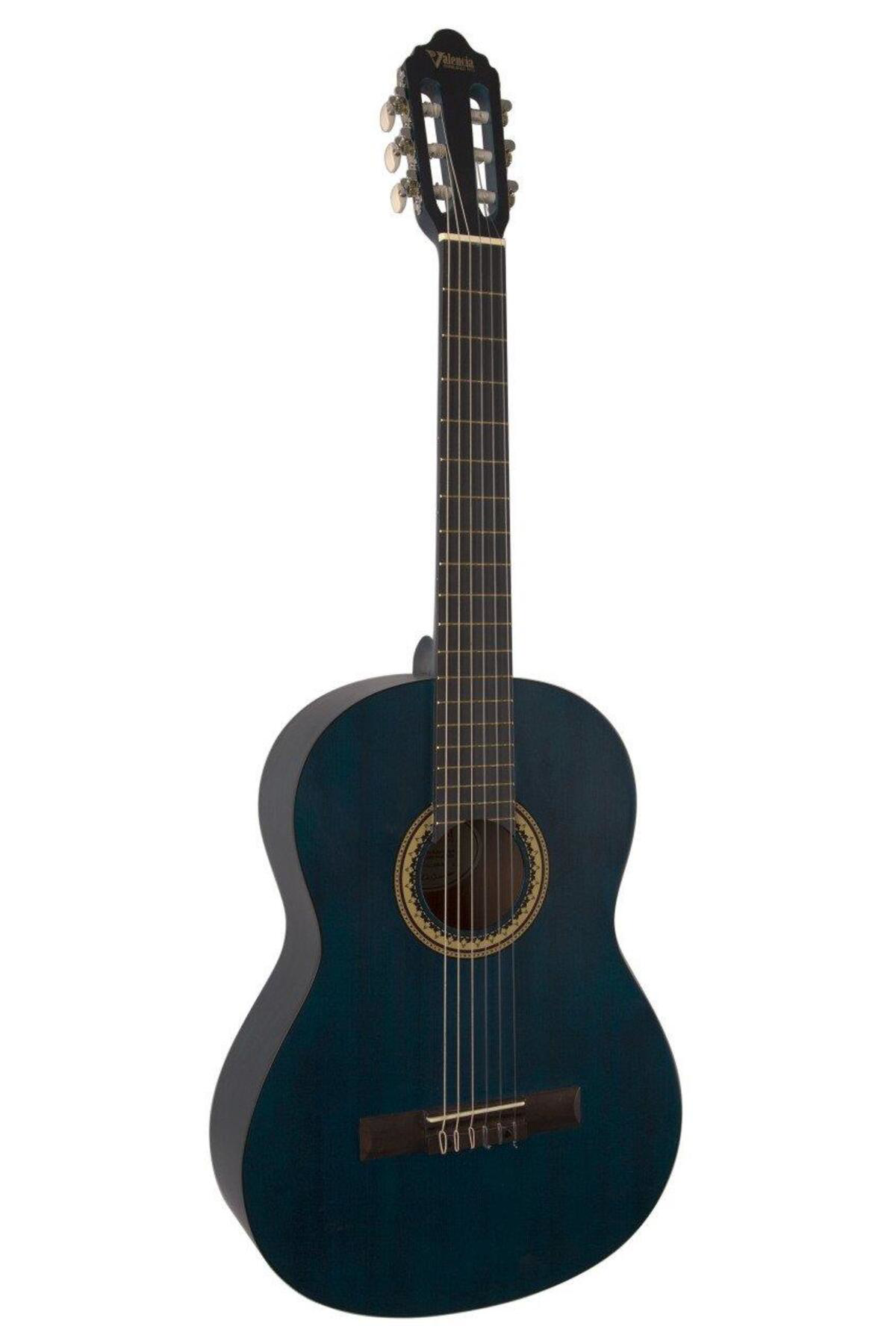 Valencia Vc204tbu Klasik Gitar Maviburst Kilif+ Pena