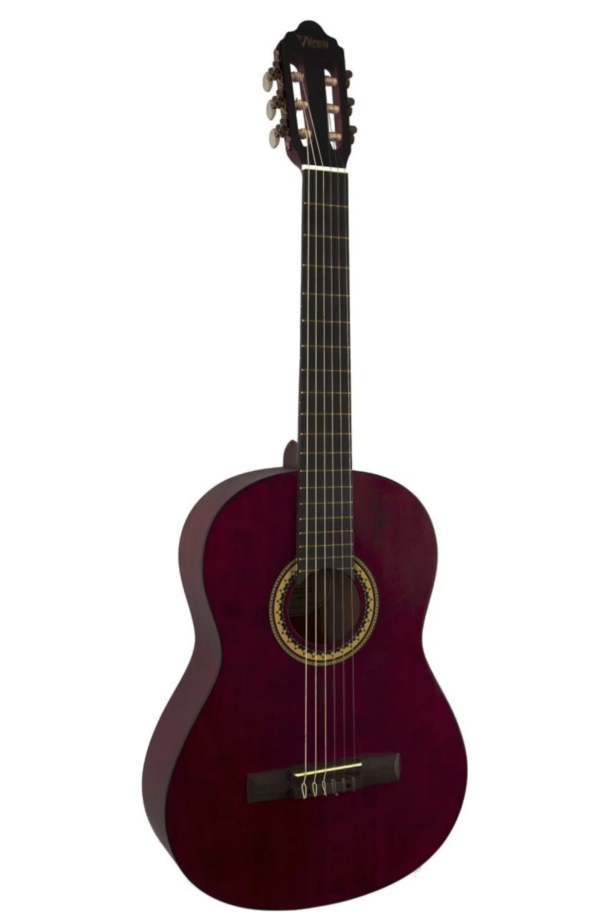 Vc204twr 4/4 Şeffaf Şarap Kırmızı Mat Klasik Gitar