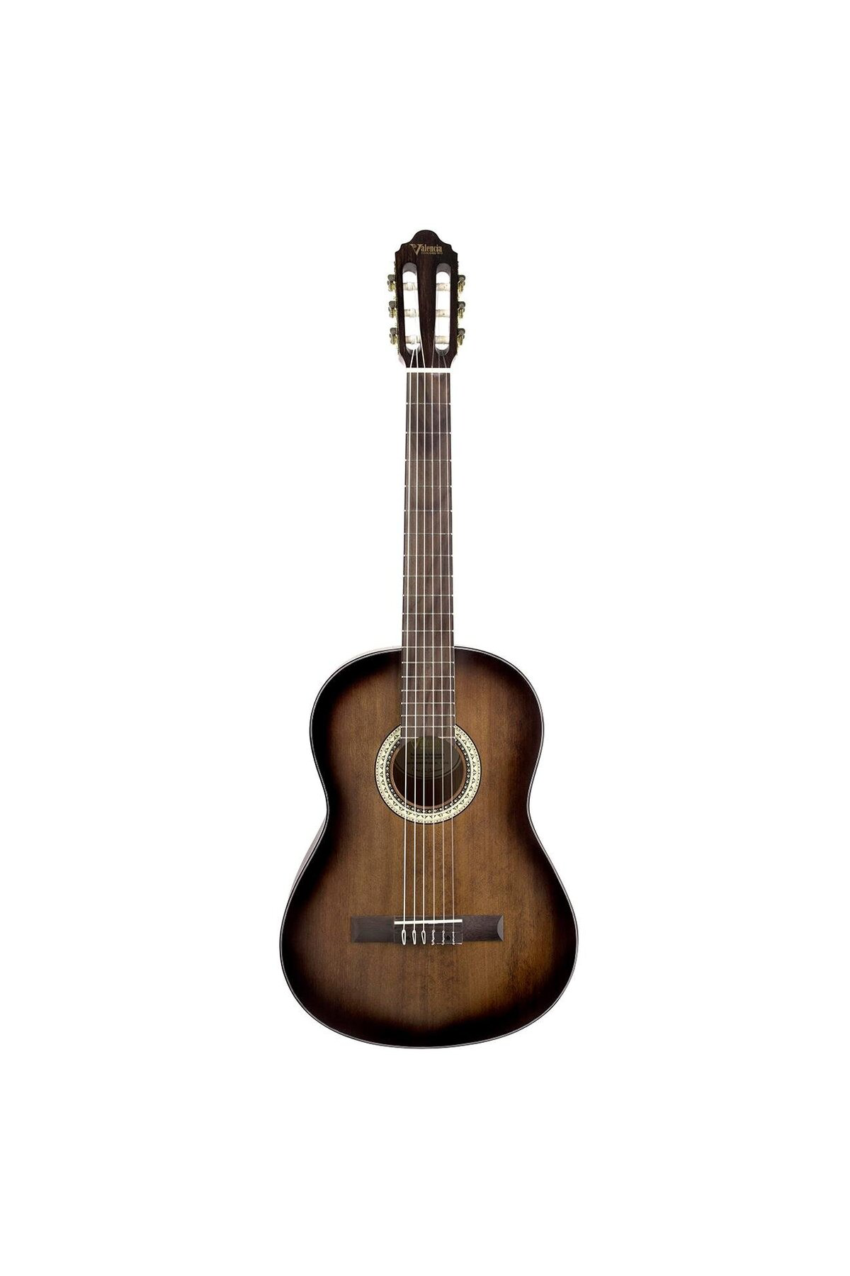Valencia Vc404hsb Klasik Gitar, 4/4, Historic Sunburst Mat