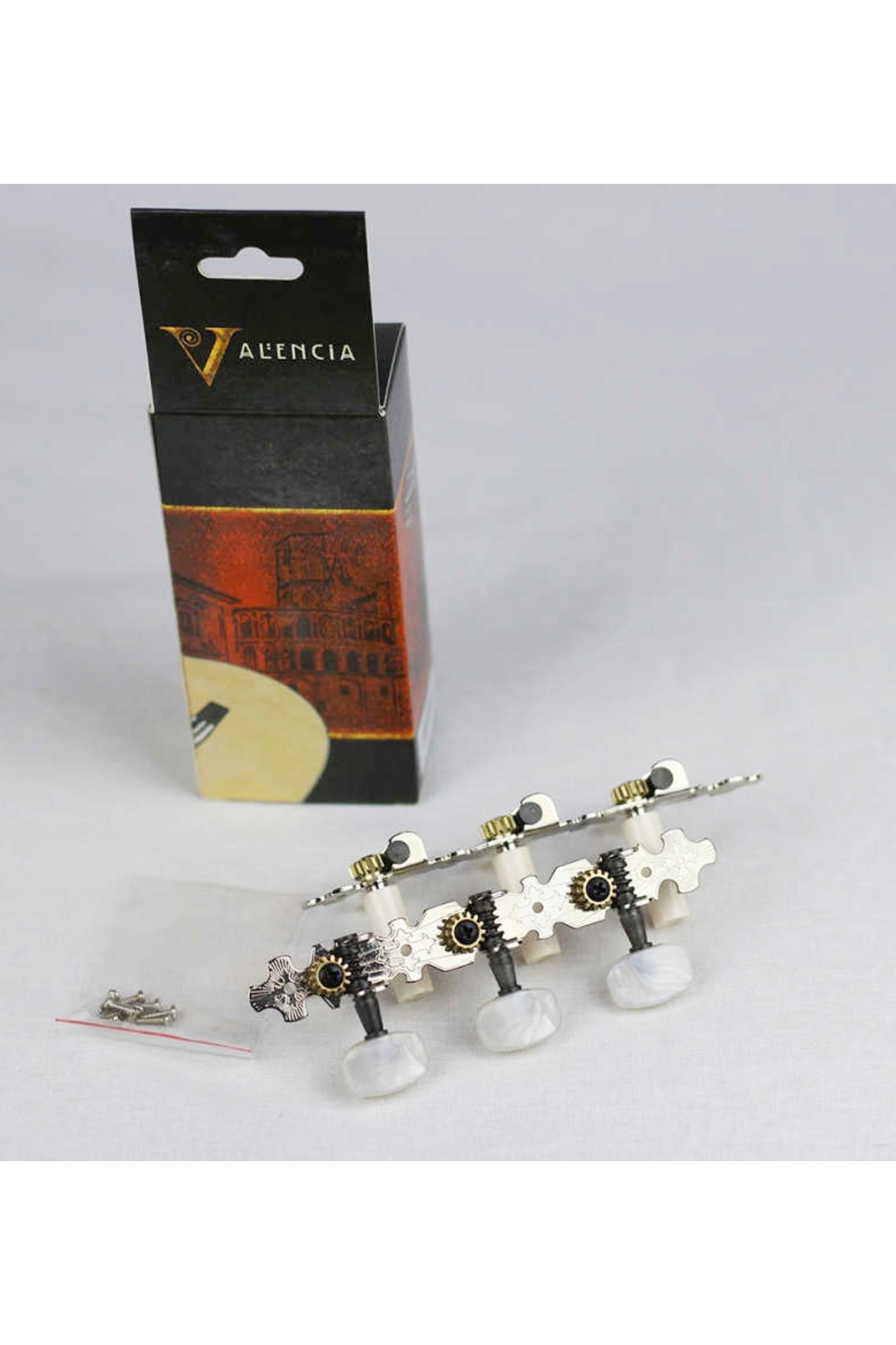 Valencia Vcmh0150cr Klasik Gitar Burgusu 3+3 Set