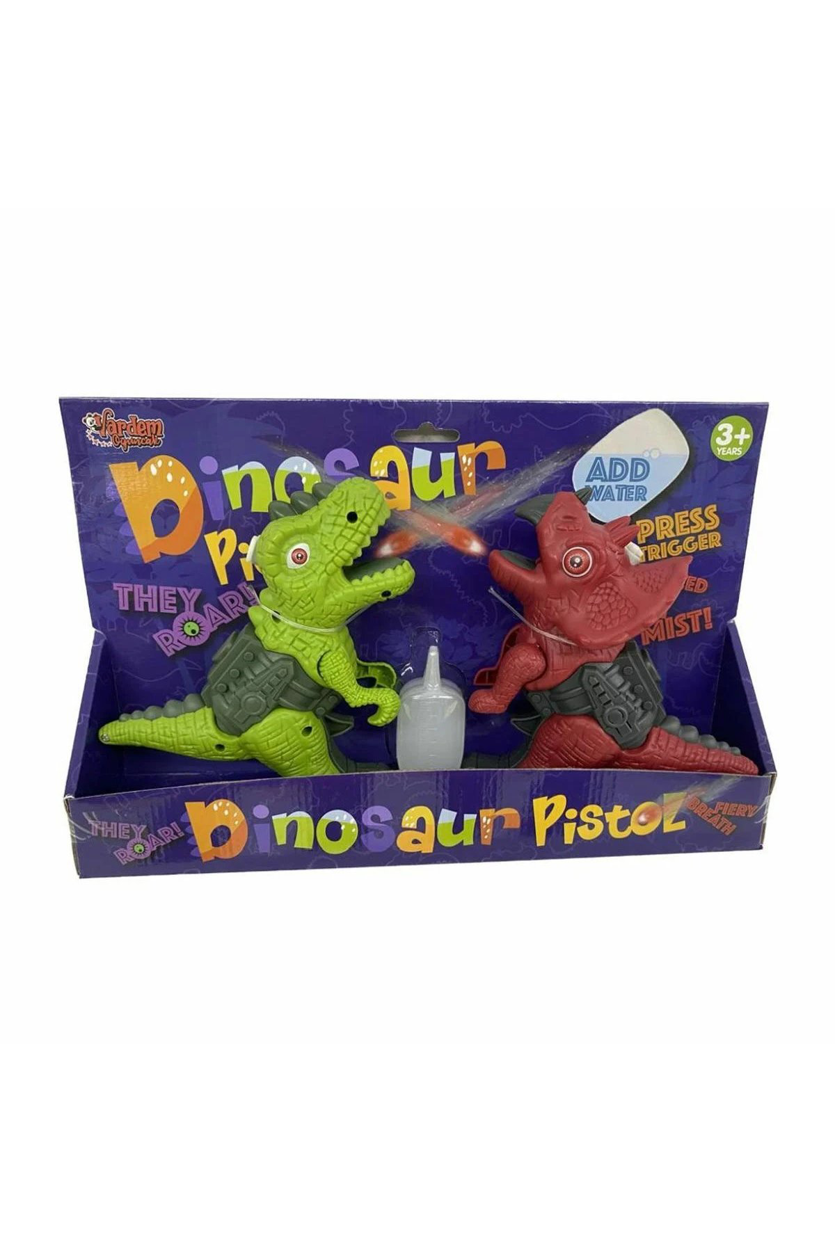 Oyuncak Store Vdm Kart.Sesli İşıklı Buhar Atan İkili Dinazor