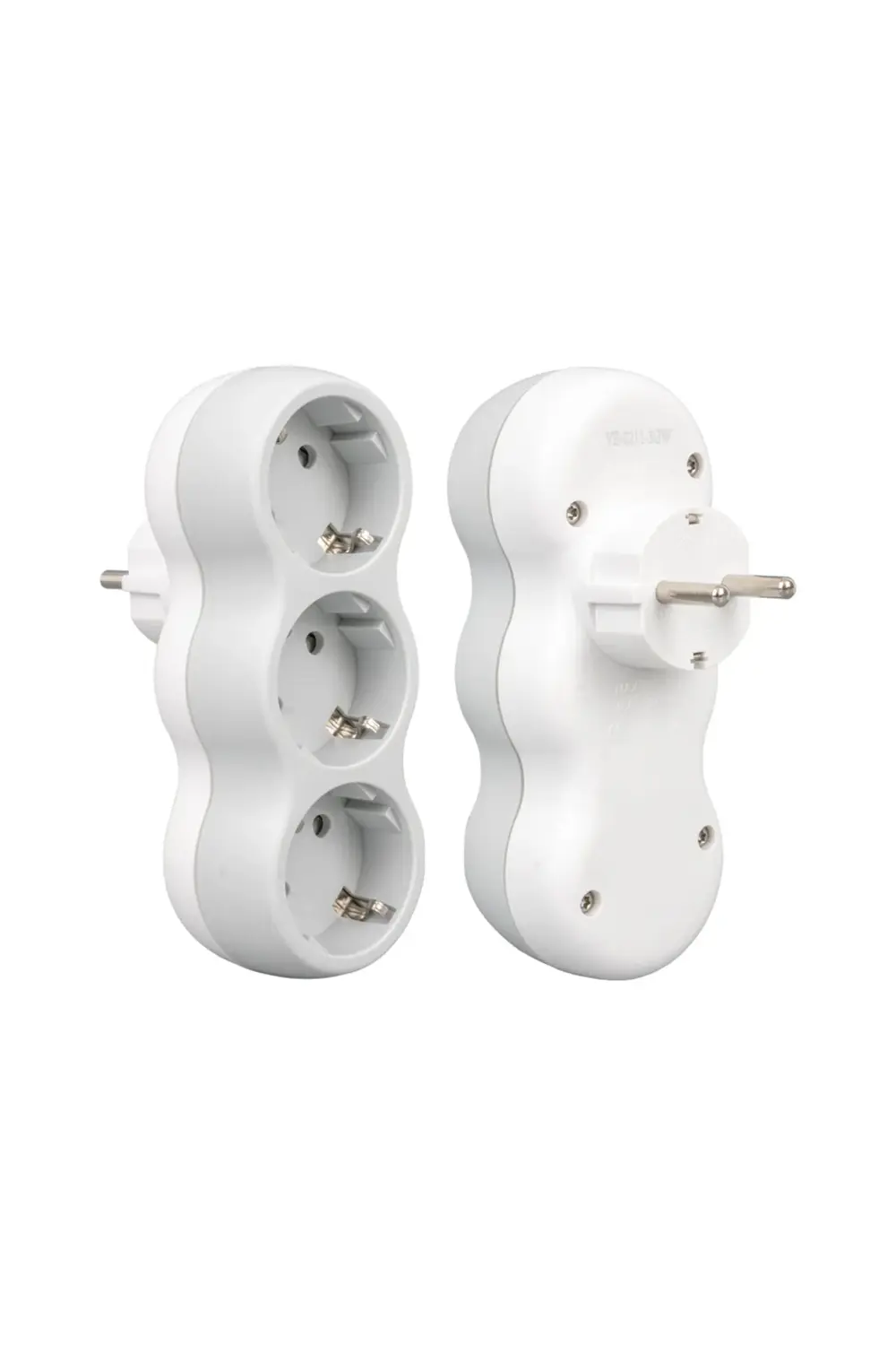 VE-2211-3GW A CLASS 3LÜ  DİKEY ÇOKLU PRİZ (MADE IN MALAYSIA) (K0)