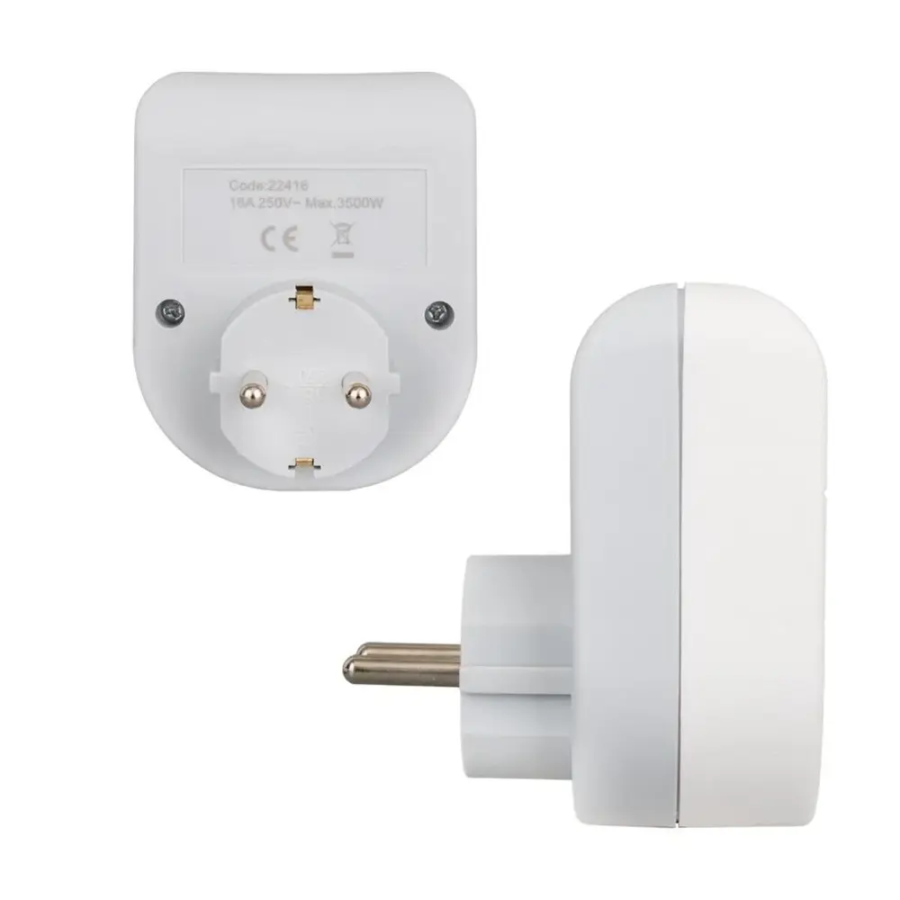 Ve-22416 16 Amper - 3500 Watt Led Göstergeli Tekli Akım Korumalı