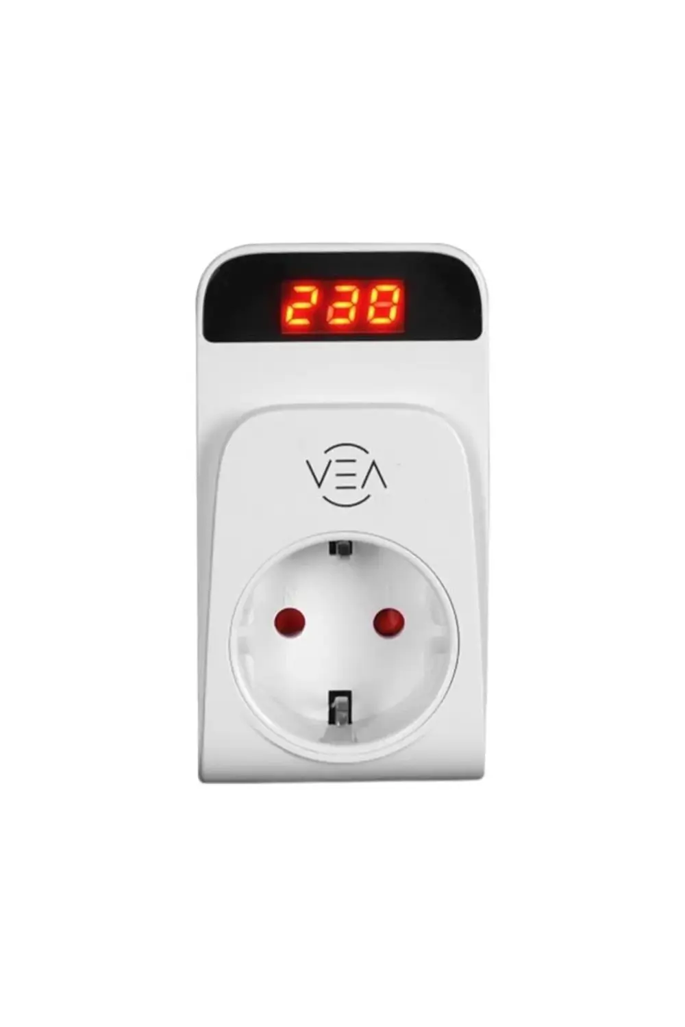 VE-25530 15A 3520W Tekli Dijital Göstergeli Akım Korumalı Priz Aş VE-25530 15A 3520W Tekli Dijital Göstergeli Akım Korumalı Priz Aş