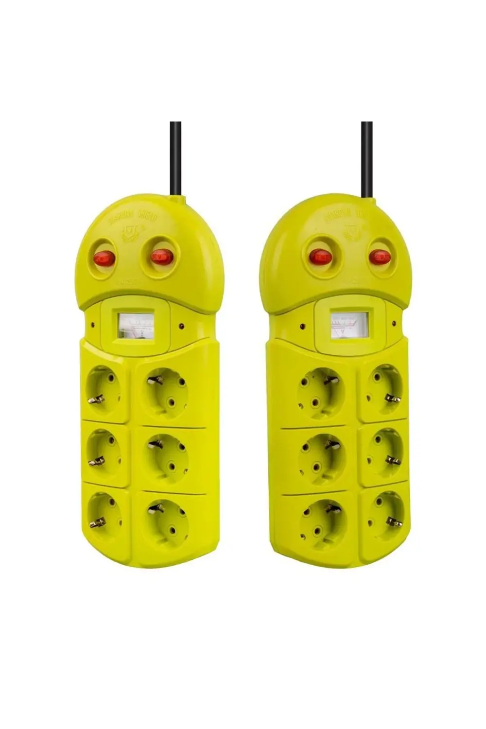 VE-970B 6'Lı 1.5 Metre Grup Priz