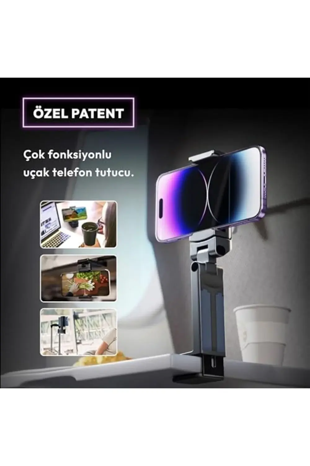 ve Andoid Telefonlar için Çok Fonksiyonlu Çok Amaçlı Plastik Tele