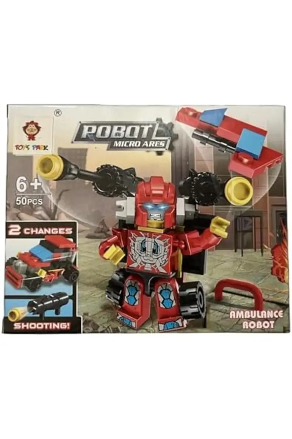 ve Araç Yapım Oyuncağı 2 li Oyuncak 50 Parça 395519