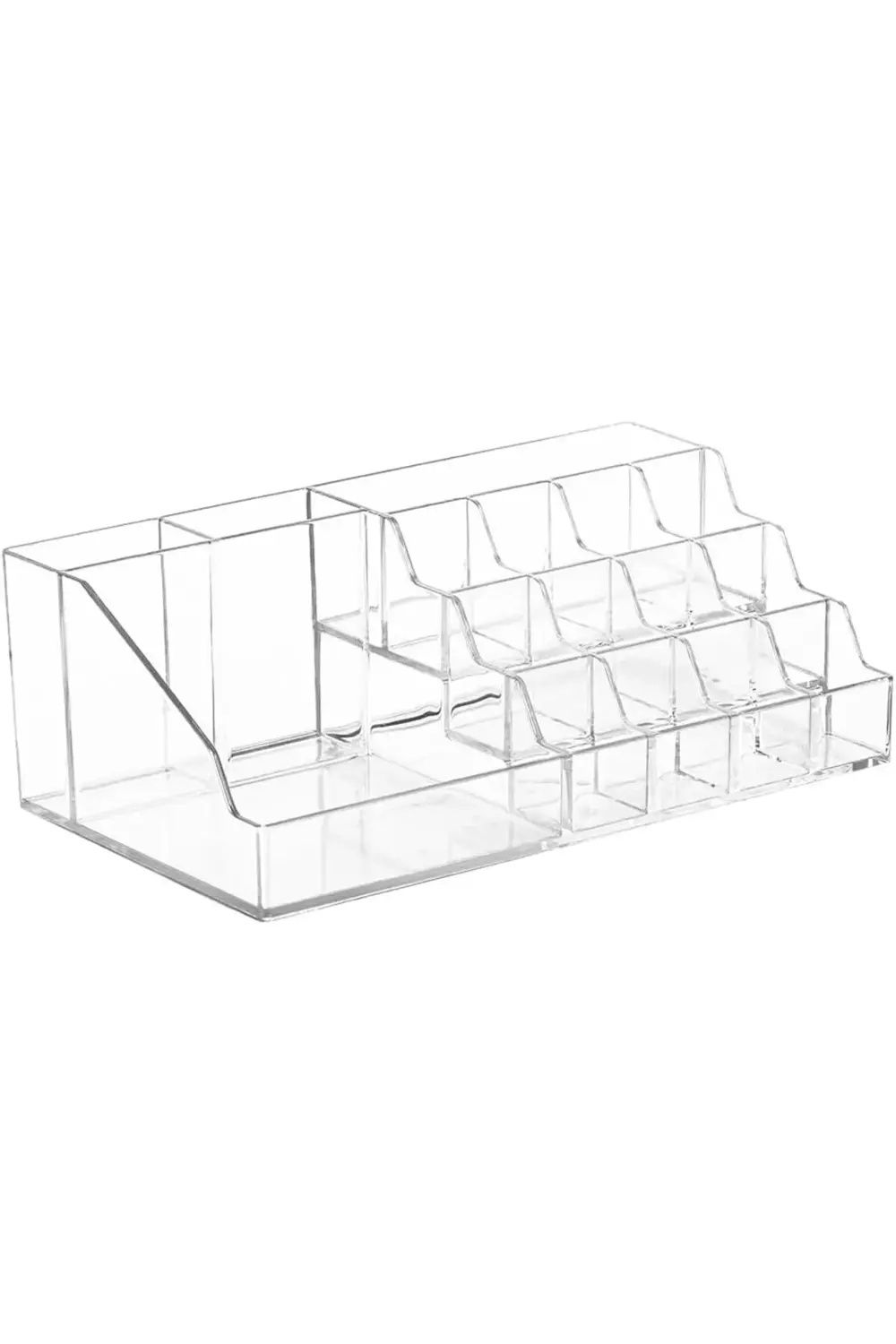 ve Takı Düzenleyici Organizer- Şeffaf Kozmetik Organizer - Ruj Ta