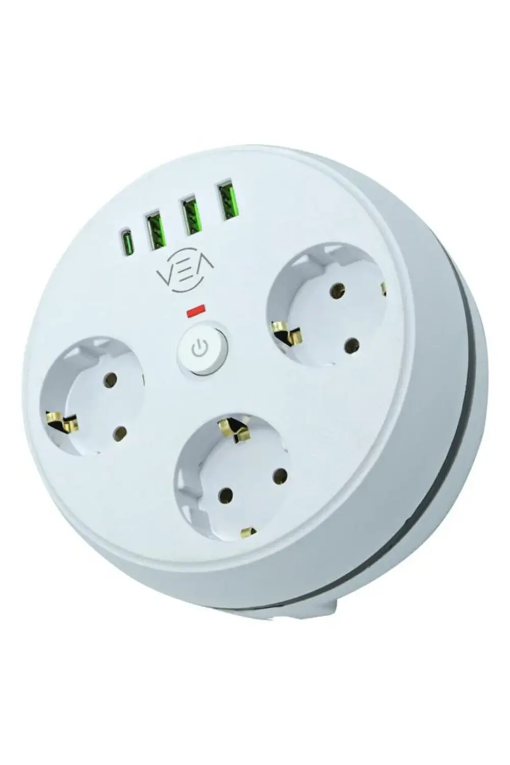 Vea Ve-26583 3'Lü 1.5 Metre Kablolu 3 Usb / Type-C Girişli Akım K