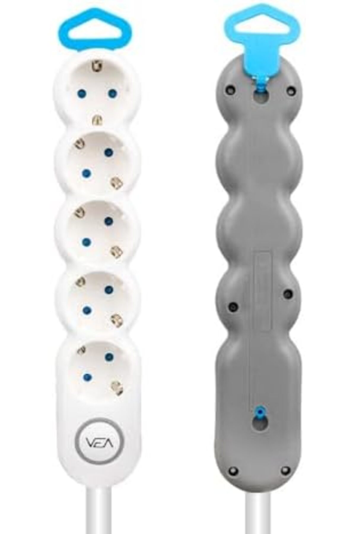 VEA VE-2S5S 5Lİ KABLOLU ANAHTARLI 2 METRE GRUP PRİZ 1211549