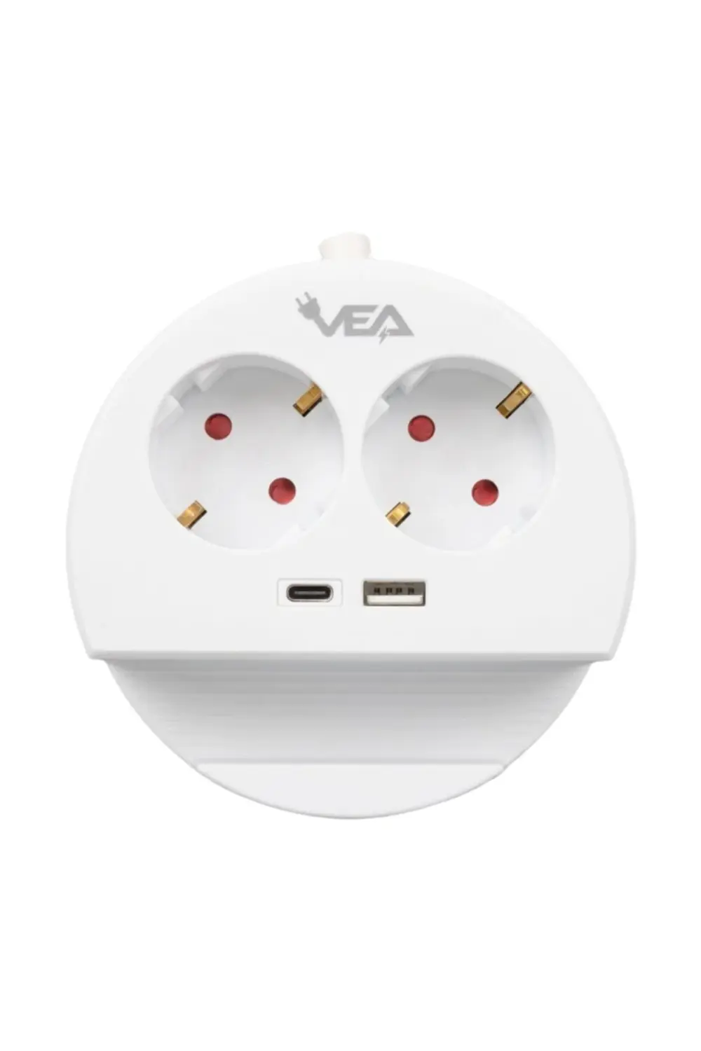 VEA VE- G1102C 2Lİ USB + TYPE-C GİRİŞLİ TELEFON STANDLI 1.5 METRE