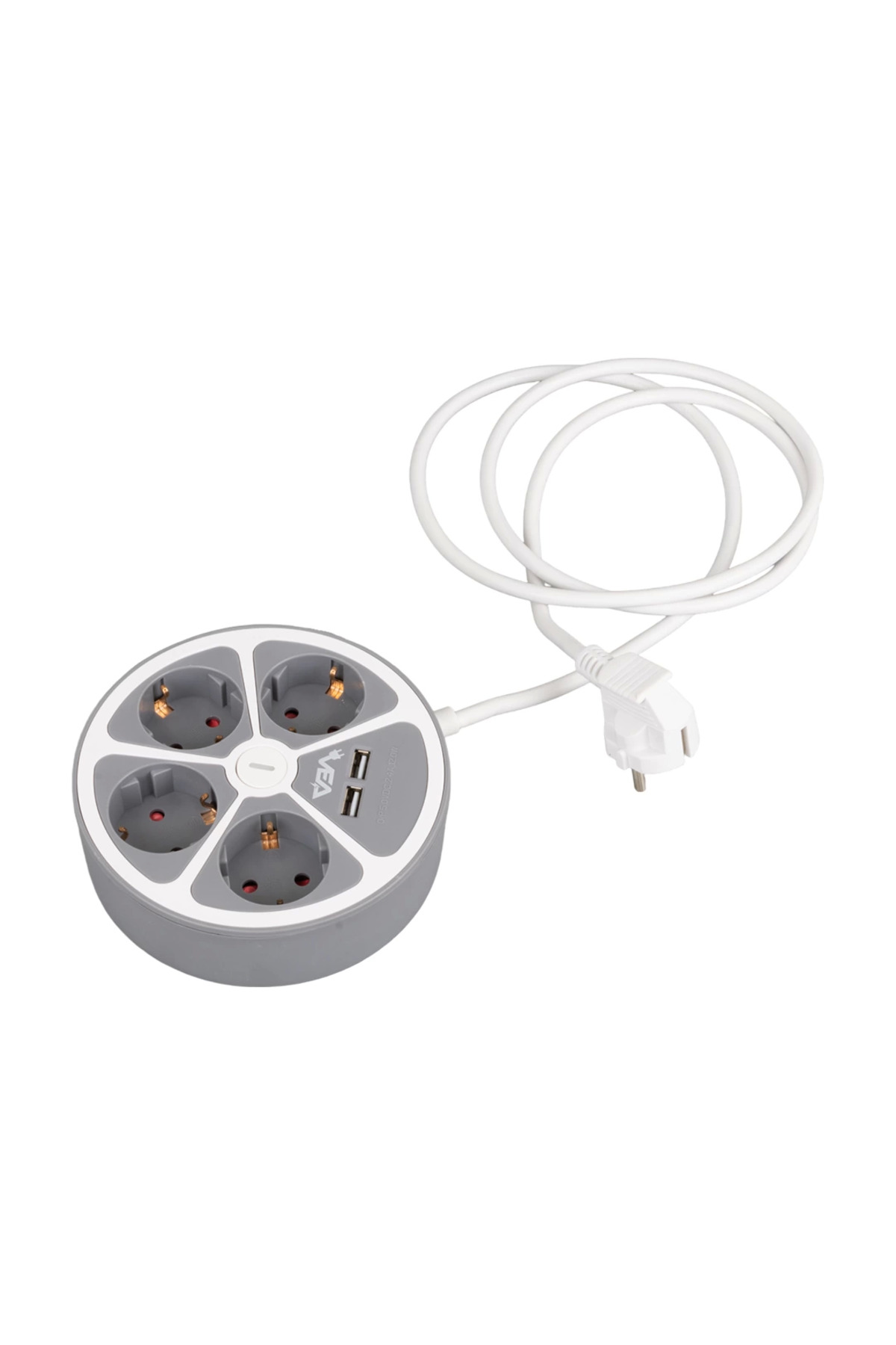 Vea Ve-g604yu 4lü 2 Usbli Anahtarlı 1.5 Metre Grup Priz ( Lisinya