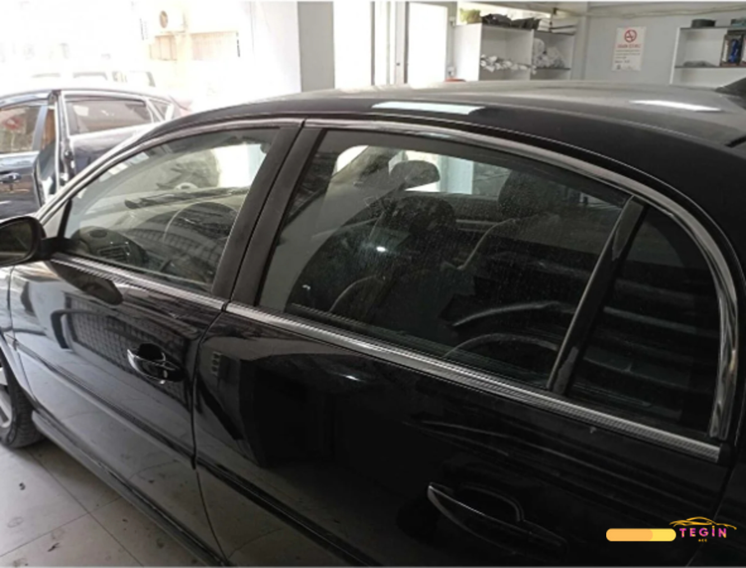 Vectra C SD/SW 2002-2008 Cam Üst Çıtası 4 Parça Paslanmaz Çelik