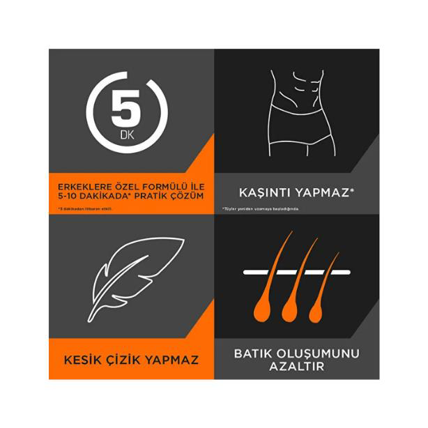 Veet Men Tüy Dökücü Krem Seti Özel Bölgeler İçin Tüy Dökücü Krem 