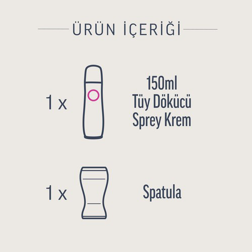 Veet Professional Tüy Dökücü Sprey Krem 150 ml
