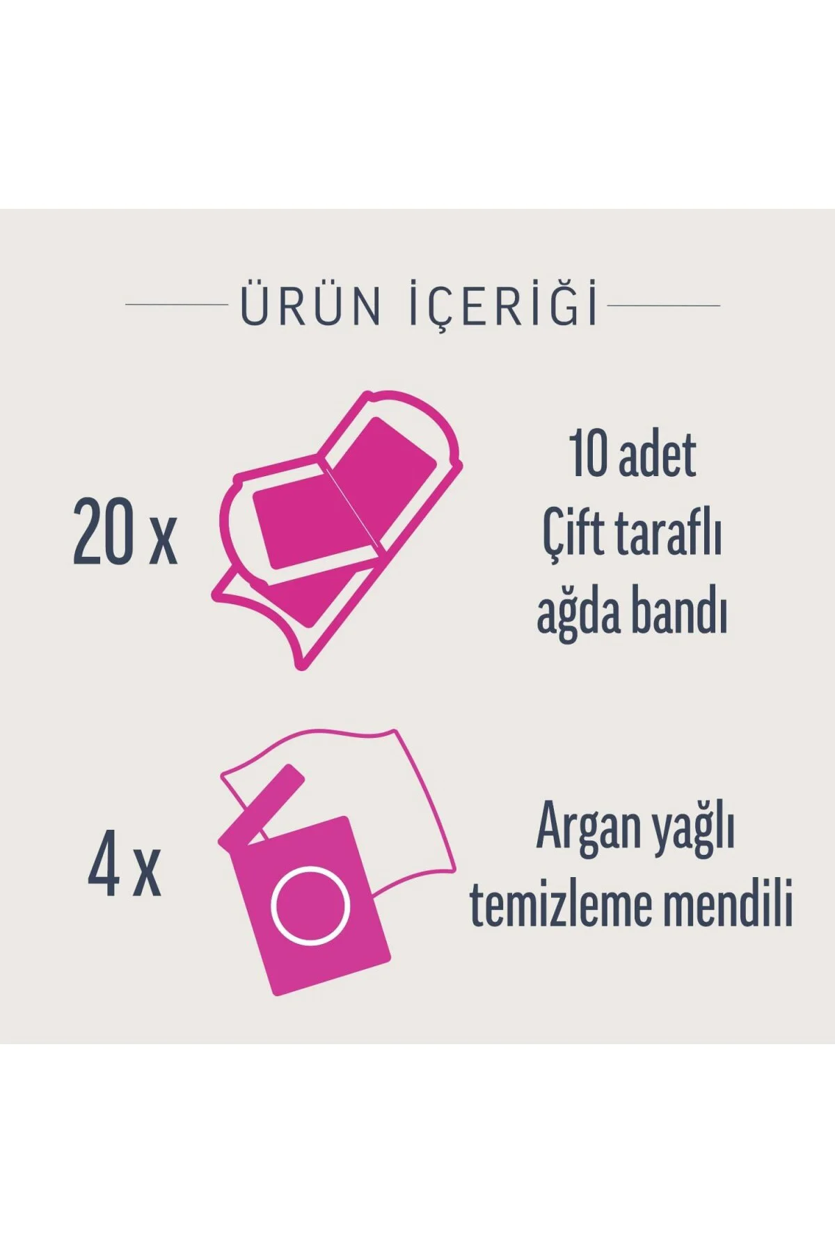 Veet Pure Hipoalerjenik Yüz Ağda Bandı, (2 x 20 Adet)