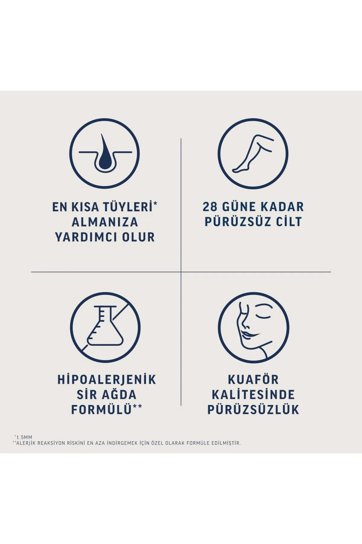 Veet Pure Hipoalerjenik Yüz Ağda Bandı, (2 x 20 Adet)
