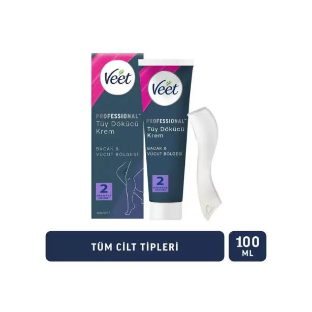 Veet Men Veet Tüy Dökücü Krem Professional Bacak Ve Vücut Bölgesi Tüm Cilt