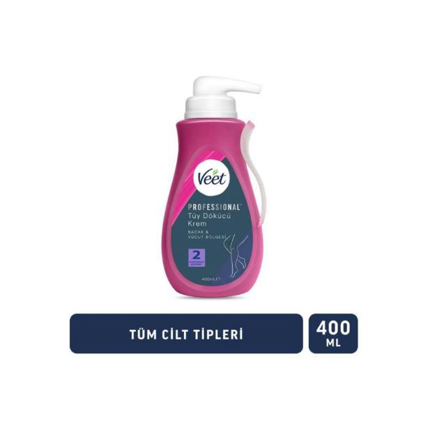 Veet Men Veet Tüy Dökücü Krem Bacak Ve Vucüt Bölgesi Professional Tüm Cilt