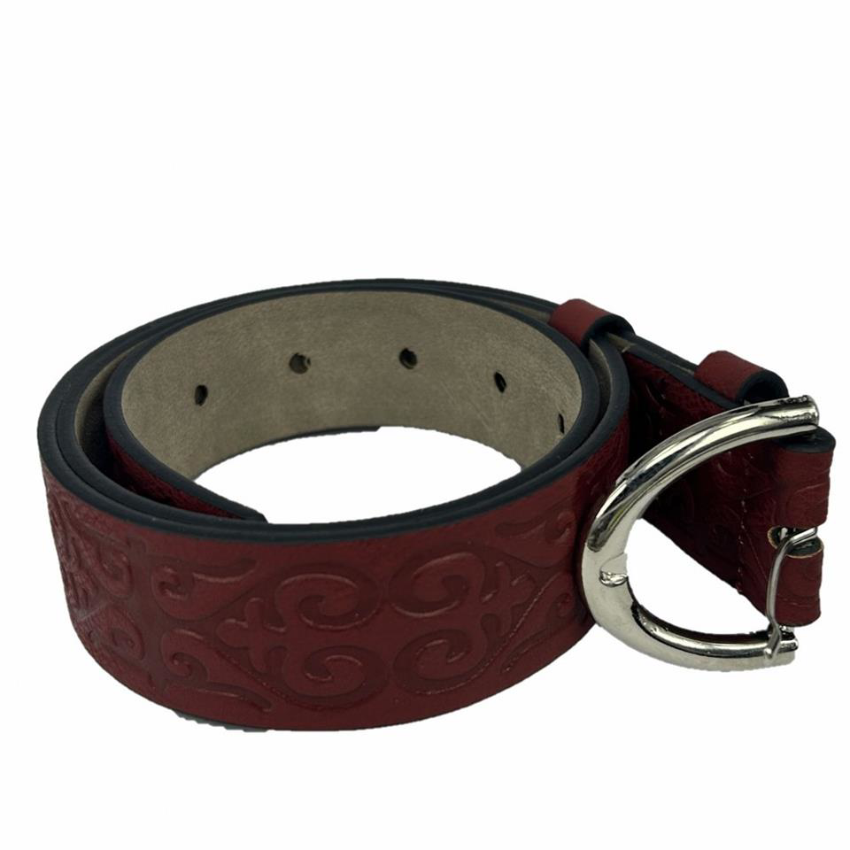 Çanta Yurdu Vegan Deri Hll144 Kadın Kemer 100 Cm Desenli Kırmızı Çanta Yurdu Vegan Deri Hll144 Kadın Kemer 100 Cm Desenli Kırmızı