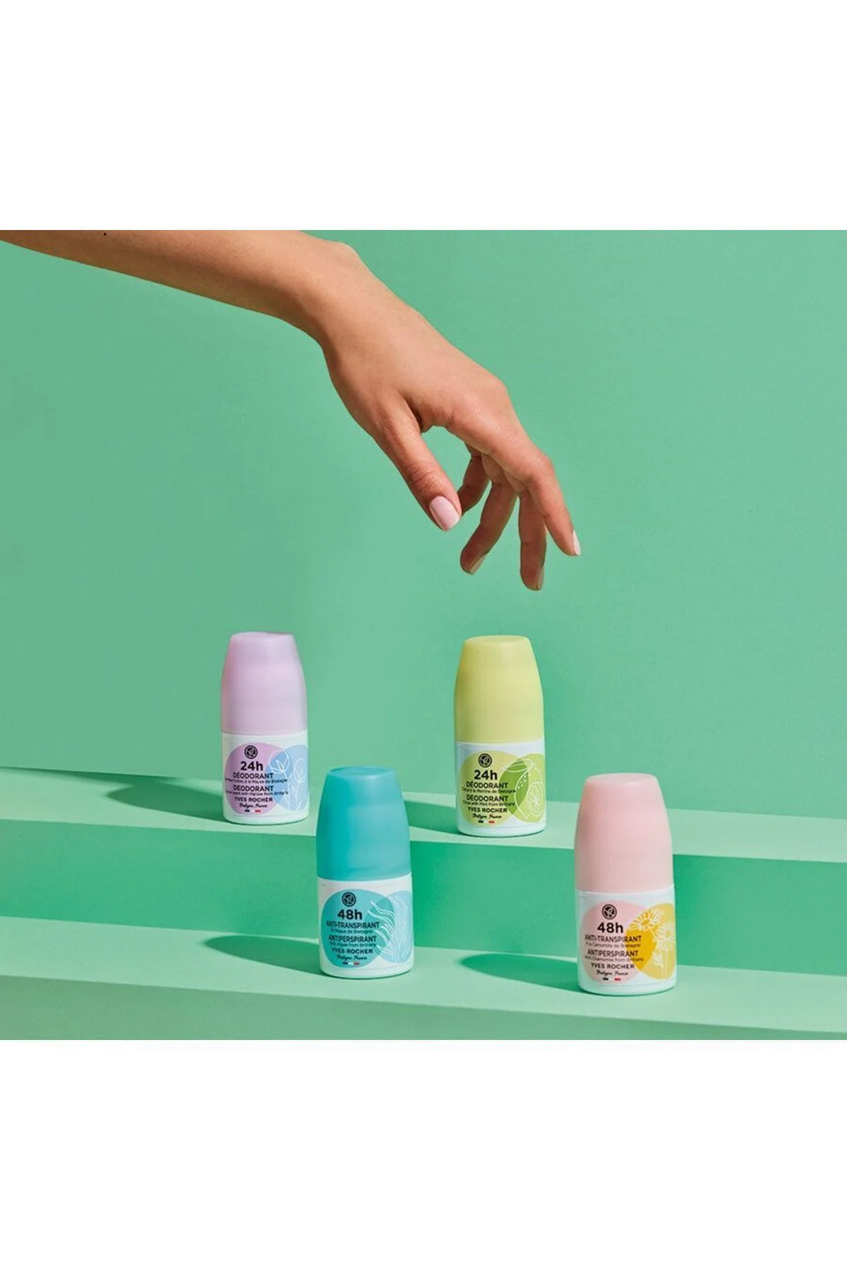 Vegan Formül Unisex Roll-on Deodorant - Organik Nane & Limon 50ml