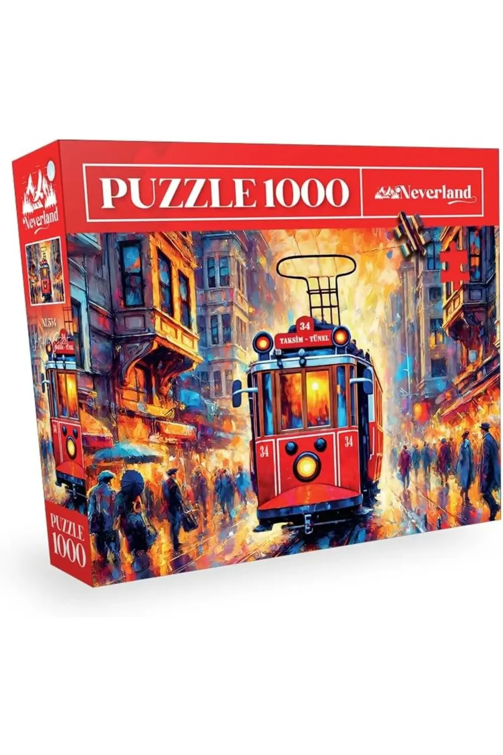 vegaShop 1000 Parça Puzzle - İstiklal Caddesi 1032927