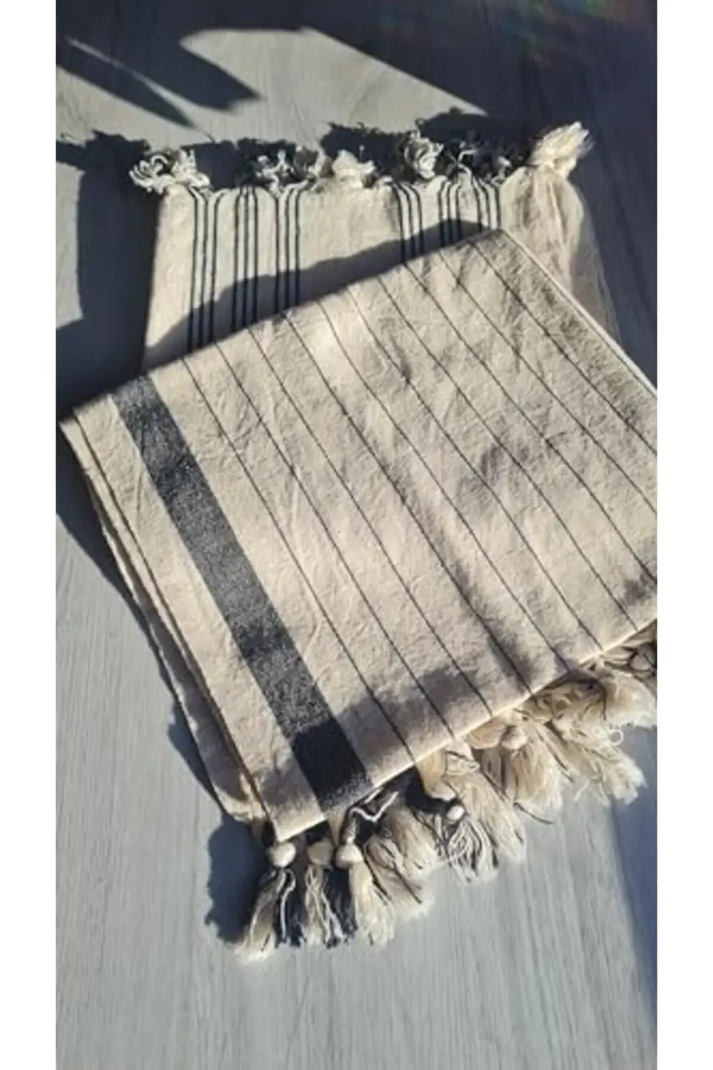 VegaShop 2'li Mutfak Kurulama Bezi%100 Pamuk Kara Tezgah Peşkir 5