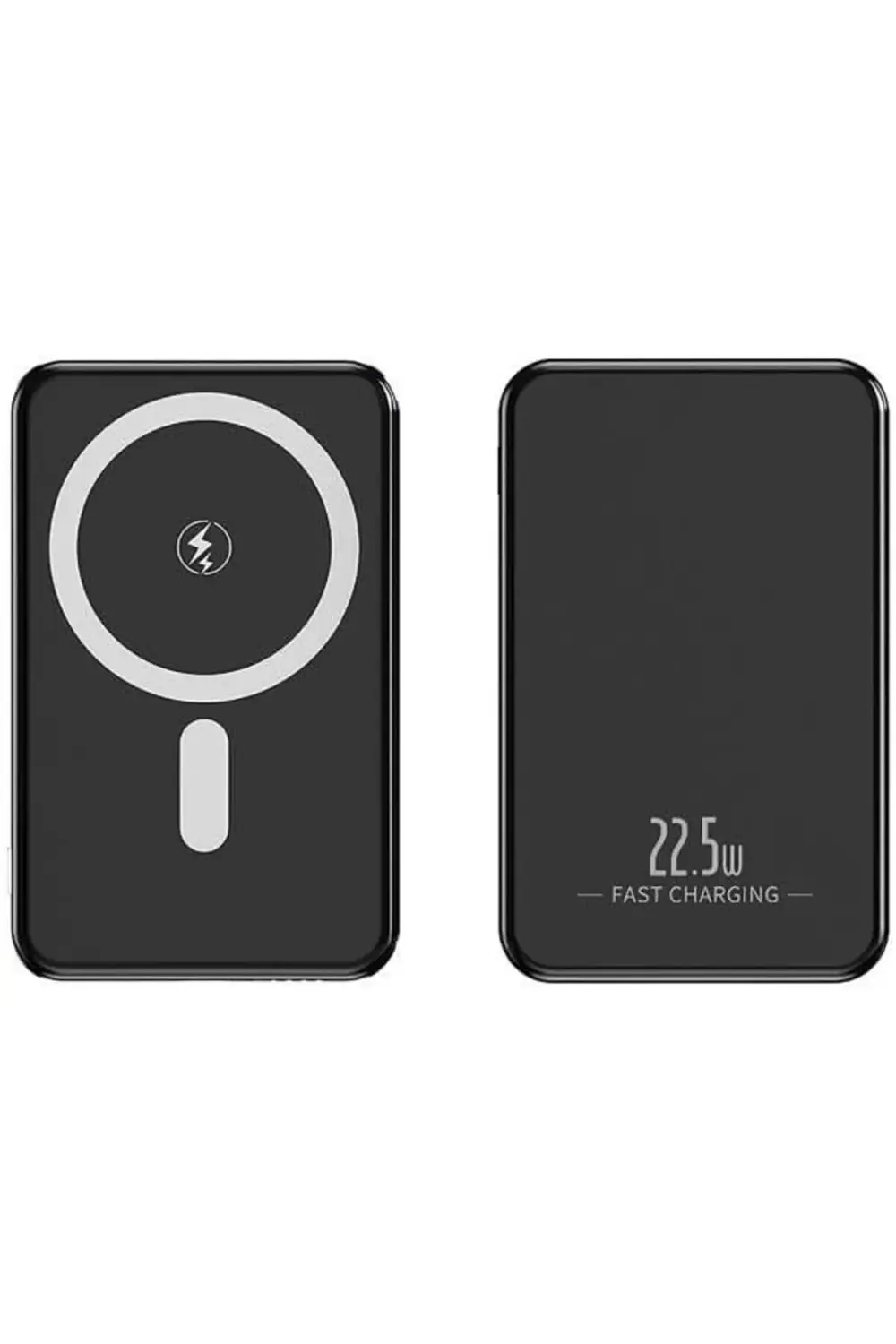 VegaShop 5000 Mah 15W Manyetik Wireless Powerbank Siyah PB-54 ate