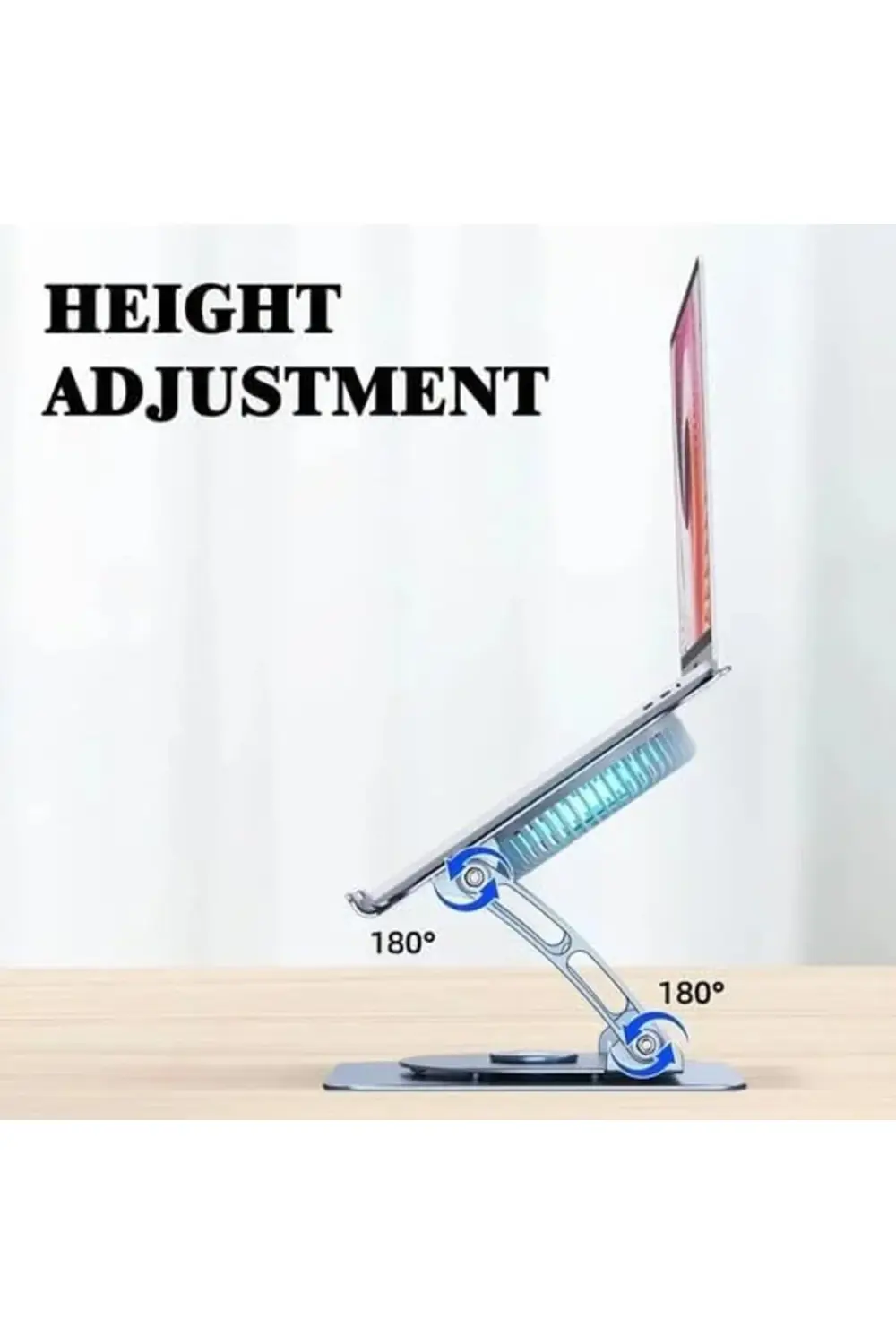 vegaShop 804D 360 Derece Dönebilir Alüminyum Katlanabilir Laptop