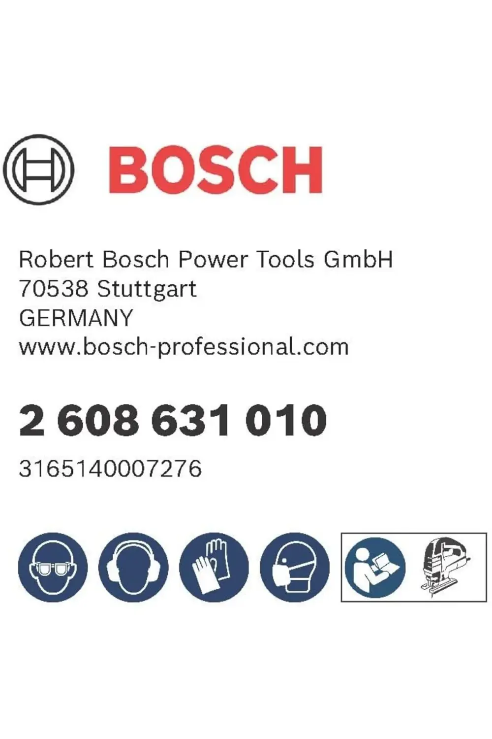 VegaShop Accessories Bosch Professional 5 x dekupaj testere bıçağ