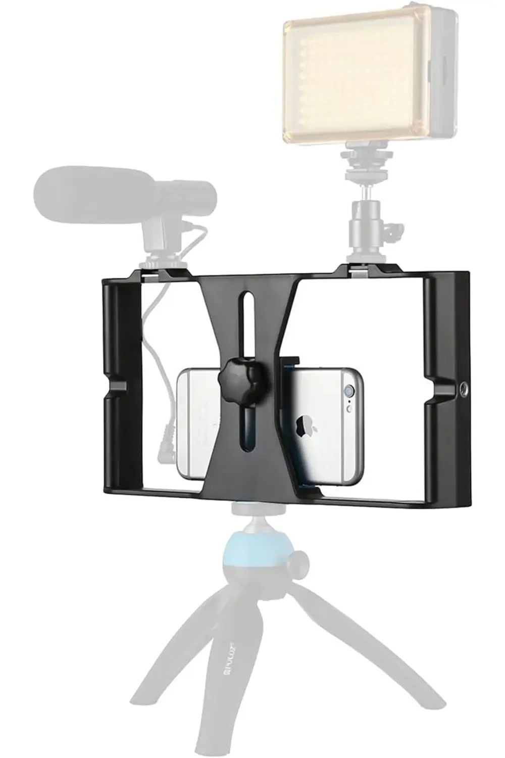 vegaShop Cep Telefonu için Tutucu Kafes, Canlı Yayın Vlog, Kick,