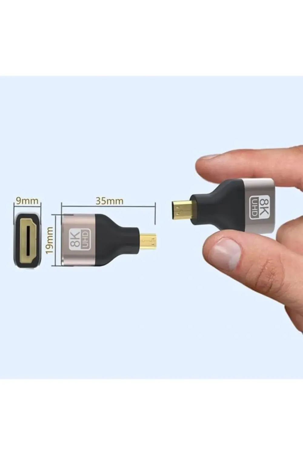 vegaShop micro hdmi çevirici 8k uhd hdmi micro hdmi çevirici CEP