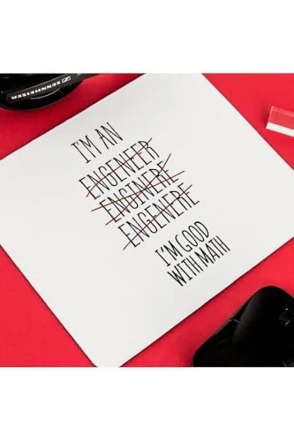 VegaShop Mühendis Sevgiliye Hediye Engineer Mousepad - Mouse Pad