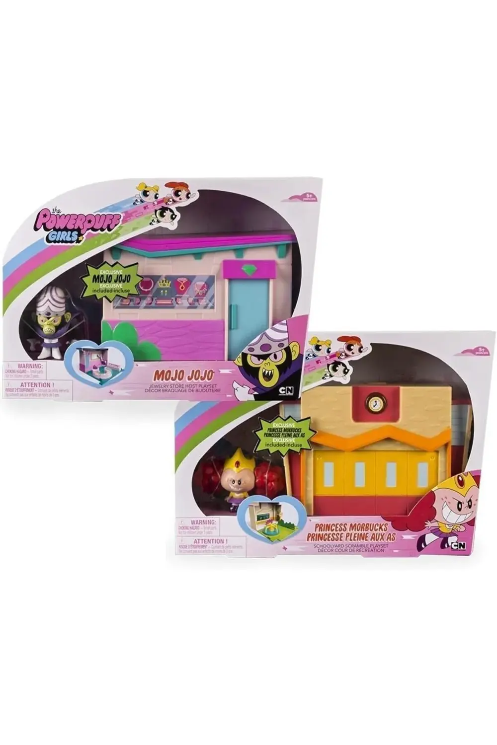 vegaShop Oyuncak Powerpuff Girls 2'li Oyun Seti (MojoJojo+ Prense
