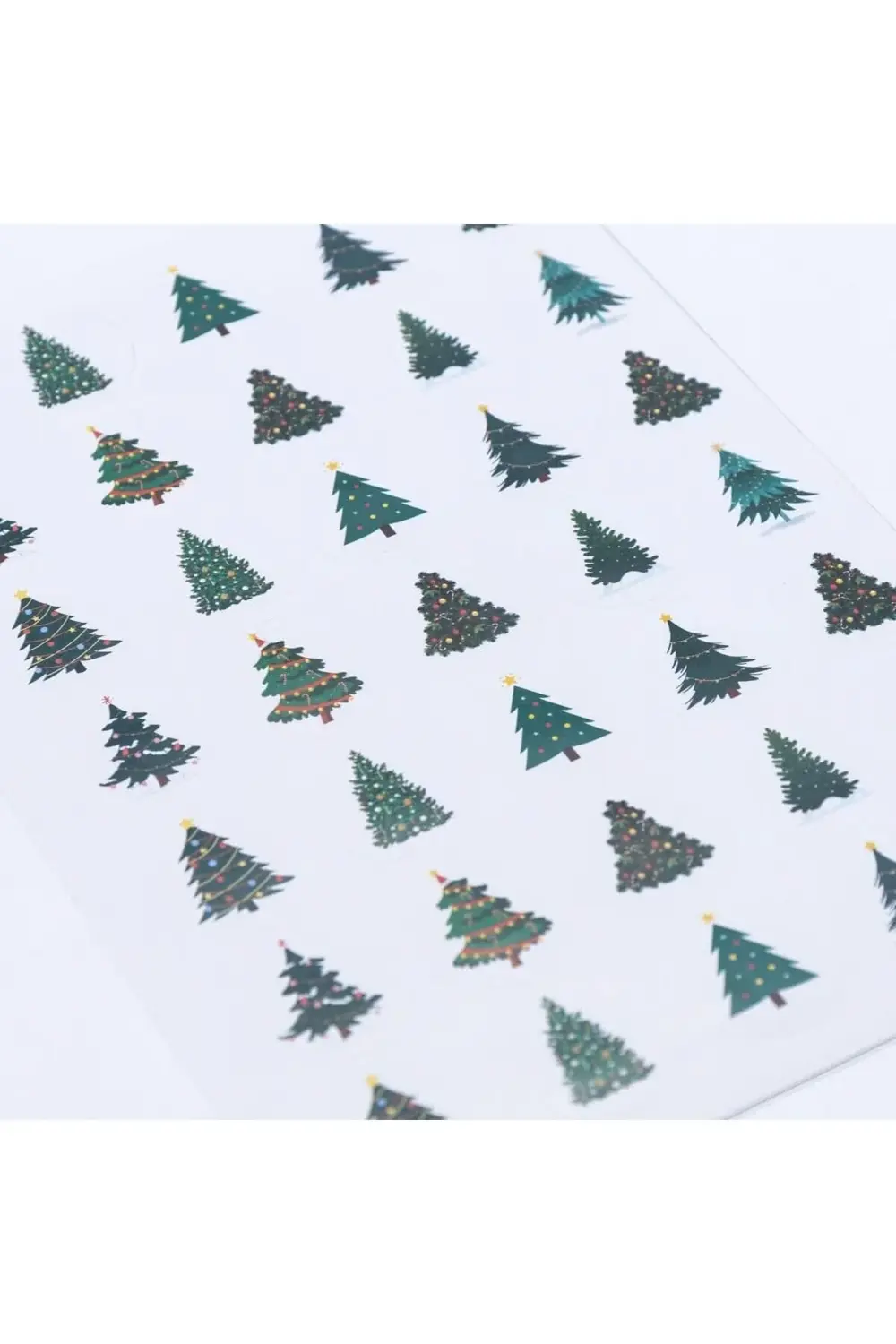 vegaShop Sticker, Yılbaşı Çam Ağacı, 3 Cm, 525 Adet 1032927