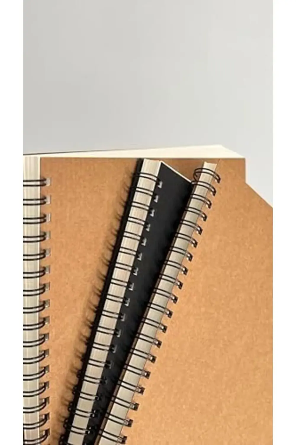 vegaShop Tanıtım Spiralli Defter, Kraft Kapaklı, B5 Boyutunda (18