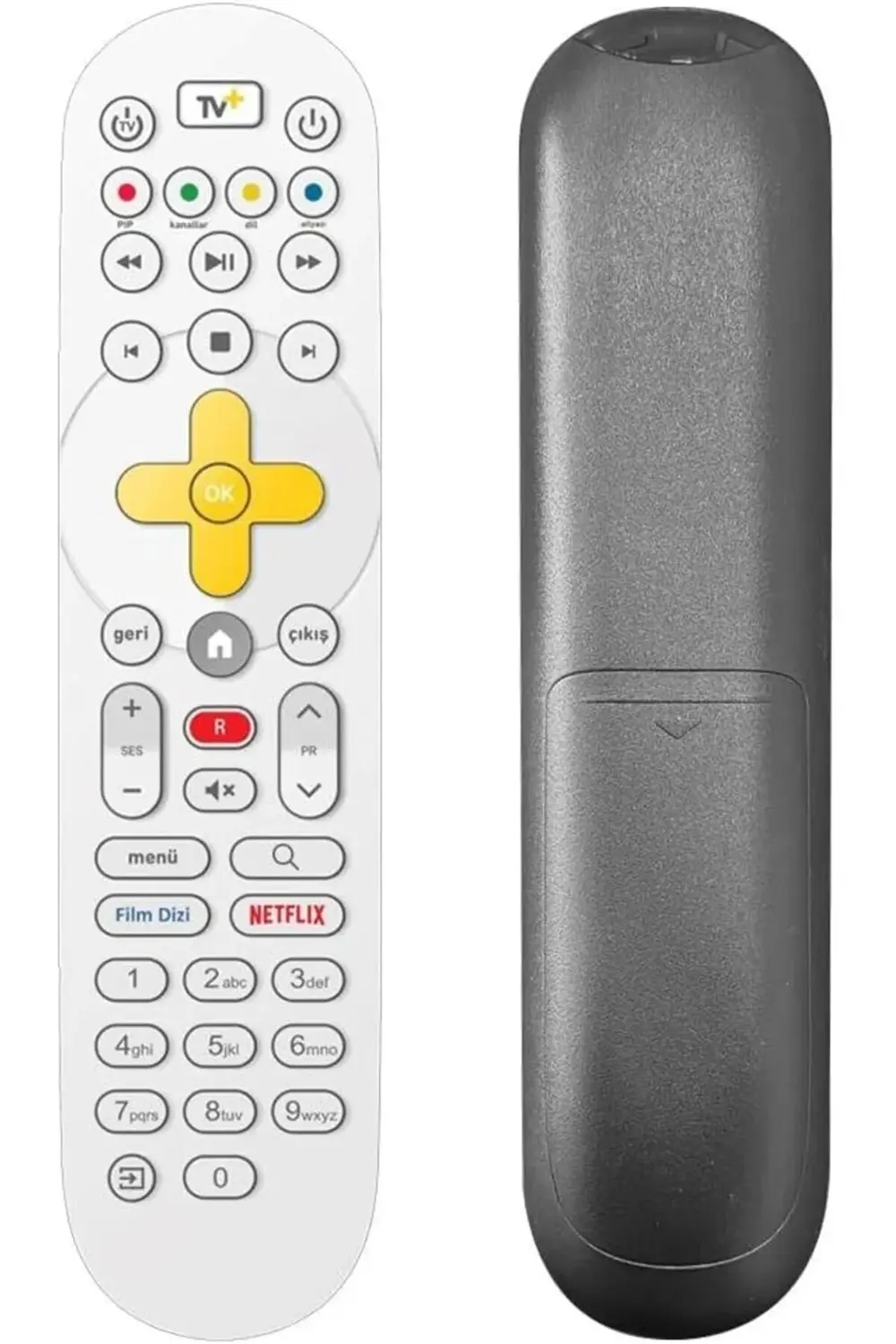 vegaShop Turkcell Tv+ Pro Klavyesiz Netflıx Tuşlu Kumanda 1032927