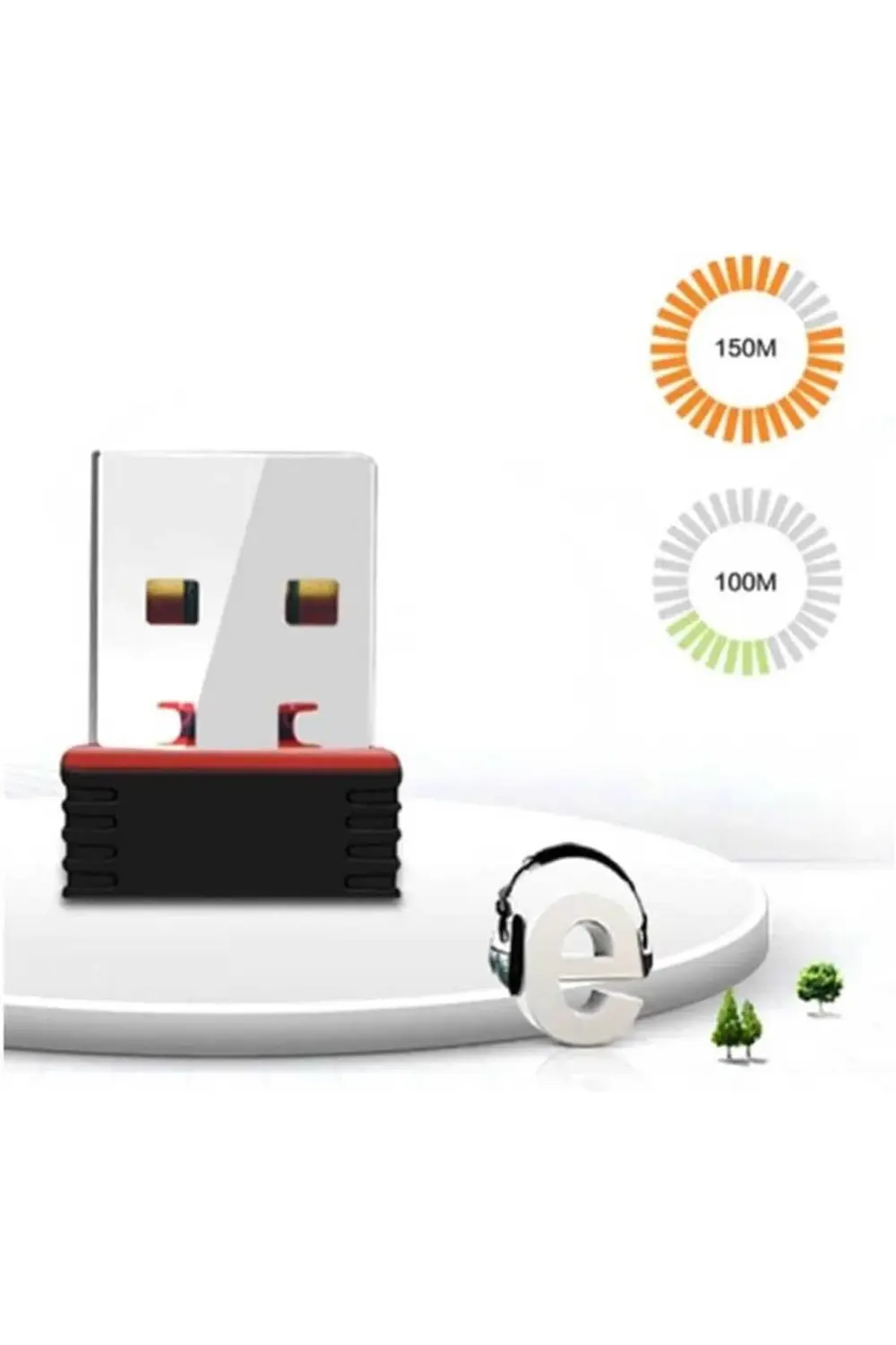 vegaShop Wireless USB Wi-Fi Adaptör Dongle Network Lan Aparatı 10