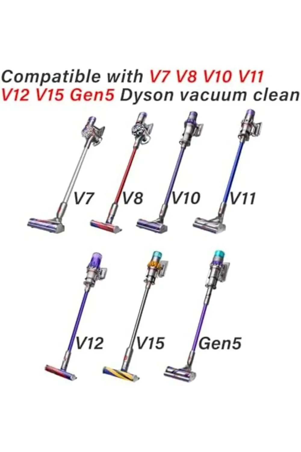 vegaShop Yedek Streç Hortum Uzatma Aksesuarı Dyson Gen5 G5 V15 V1