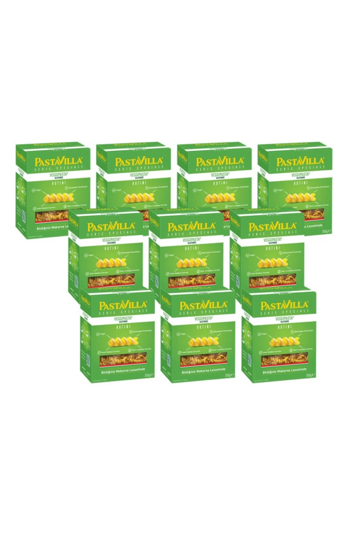 Veggi Glutensiz Makarna 350 Gr 10 Paket Fiyatı, Yorumları ve Özellikleri