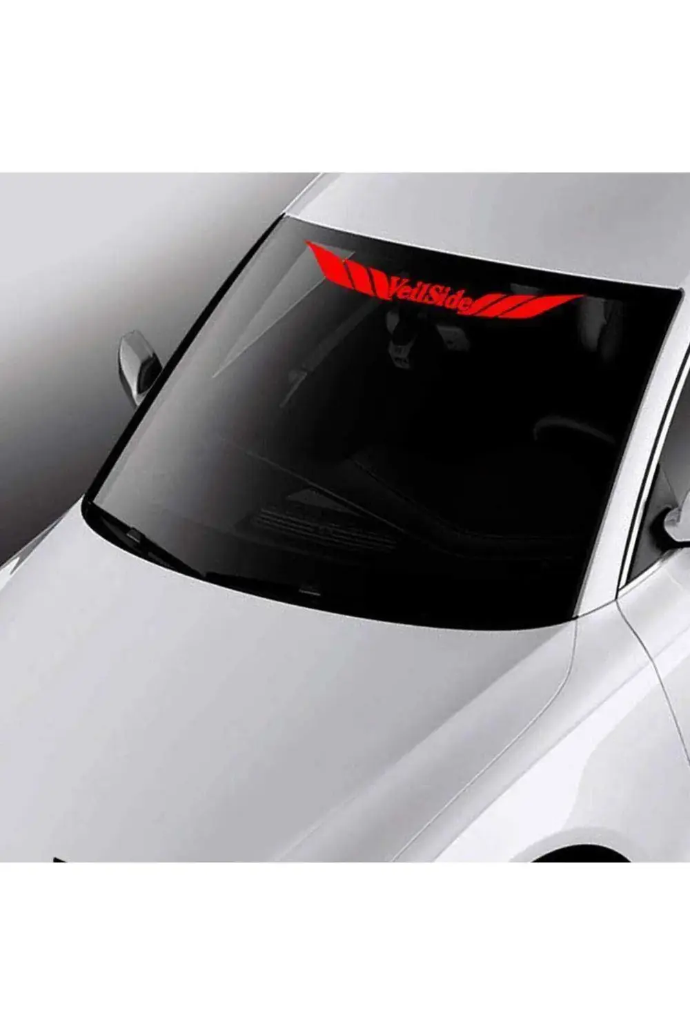 Veilside Yazılı Ön Cam Alınlık Sticker, Oto Etiket, Araç Çıkartma
